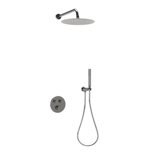 Душевая система Sancos Link SC3005CH встраиваемая в стену с термостатом